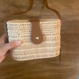 Woman hang bag